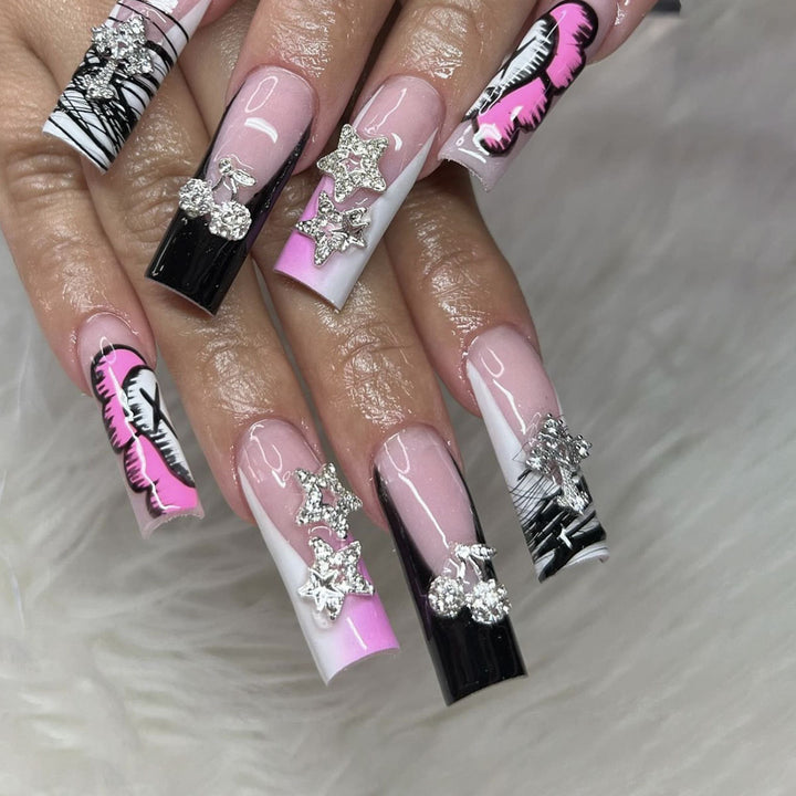 Decorative Statement Nail Art Extensions Bowlift