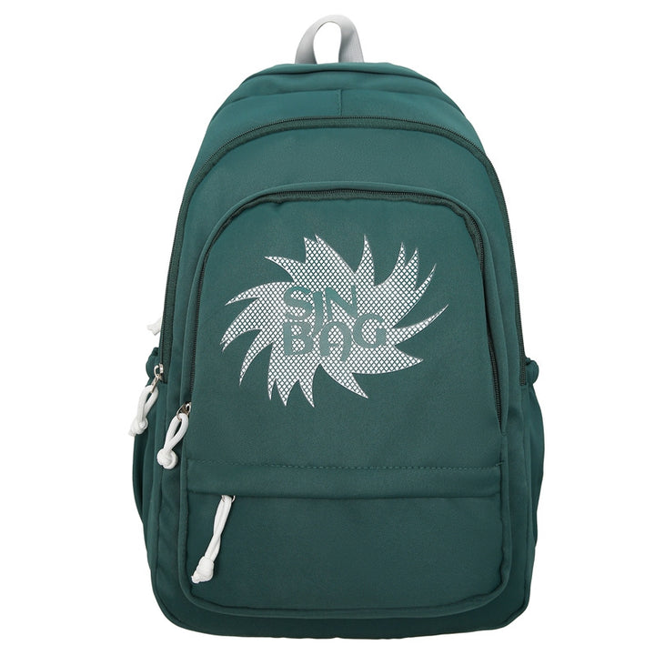 Graphic Print Laptop Backpack Bowlift