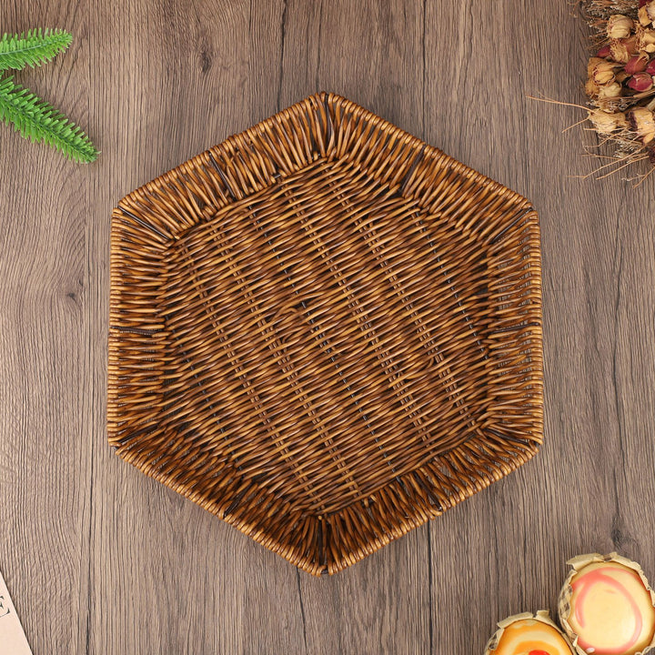 Home Decor Woven Basket Bowlift