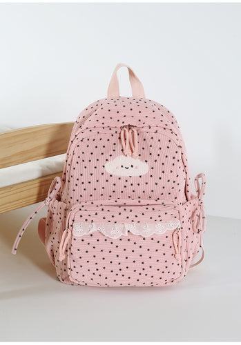 Adorable Star-Print Mini School Backpack
