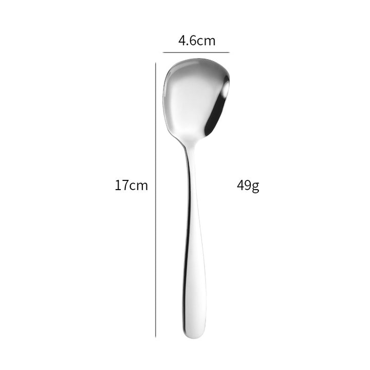Elegant dessert spoon with ergonomic design Bowlift