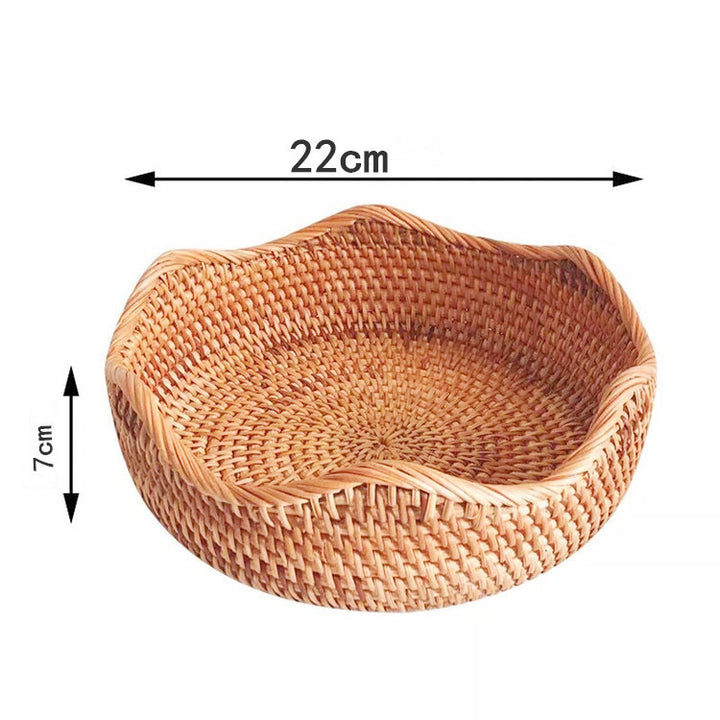 Artisan Woven Serving Bowl Bowlift