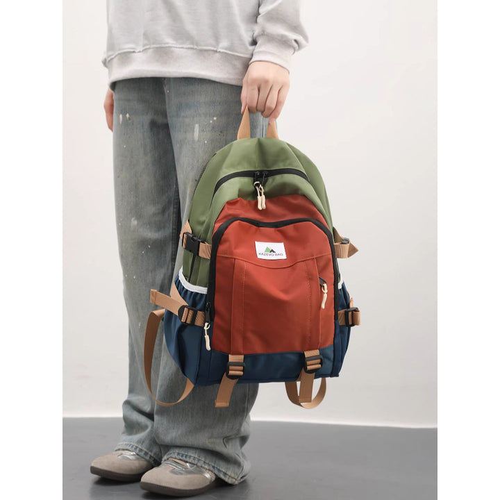 Versatile Outdoor Multi-Pocket Backpack Bowlift