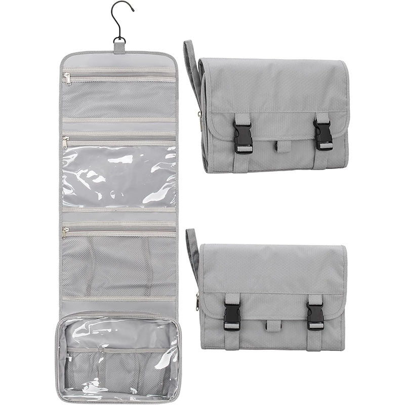 Multifunctional cosmetic bag with hook Bowlift