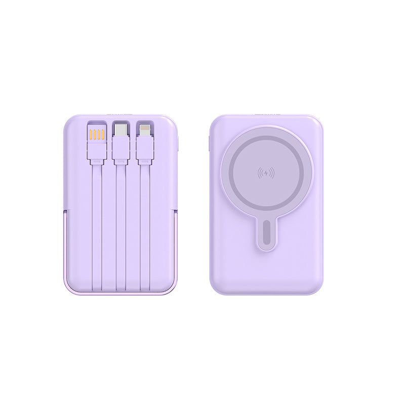 Multifunctional Power Bank with Wireless Charging Function Bowlift