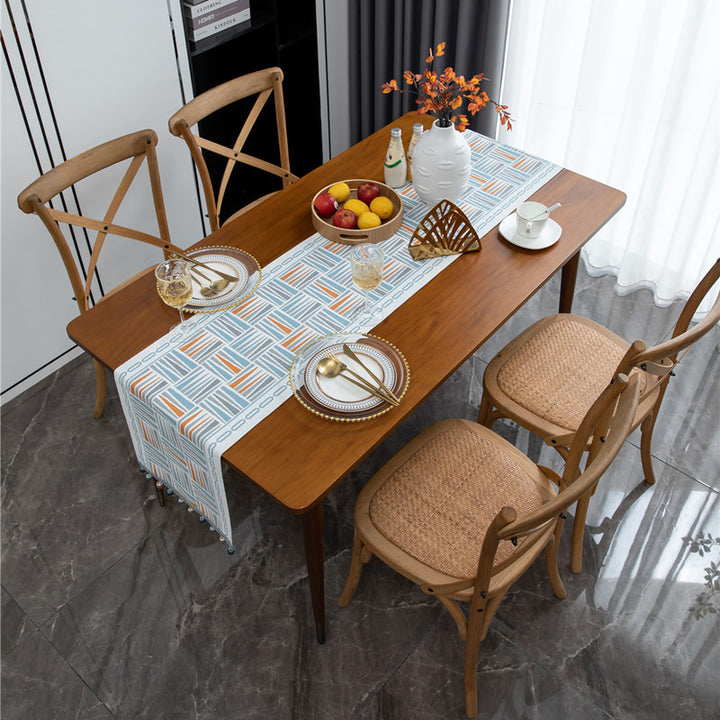 Geometric Pattern Table Runner