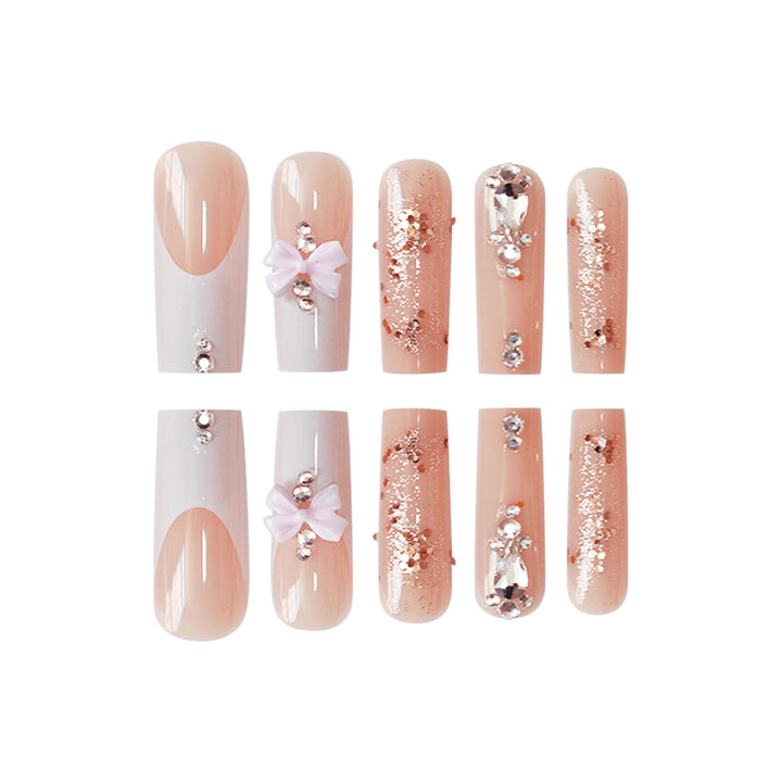 Elegant 3D Nail Art Extensions Bowlift