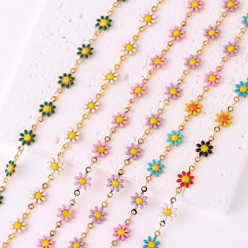Floral Daisy Chain Necklace Bowlift