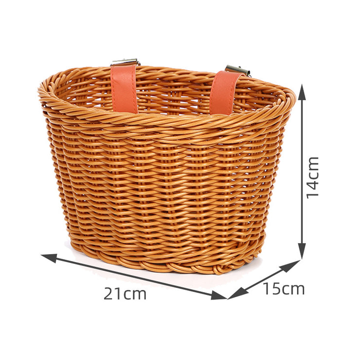 Woven Storage Basket with Handles Bowlift