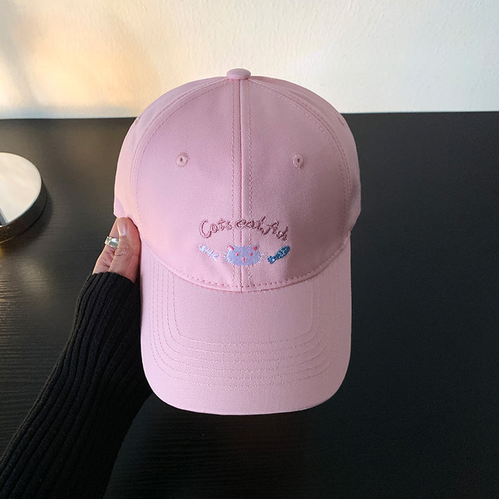 Playful Graphic Baseball Cap