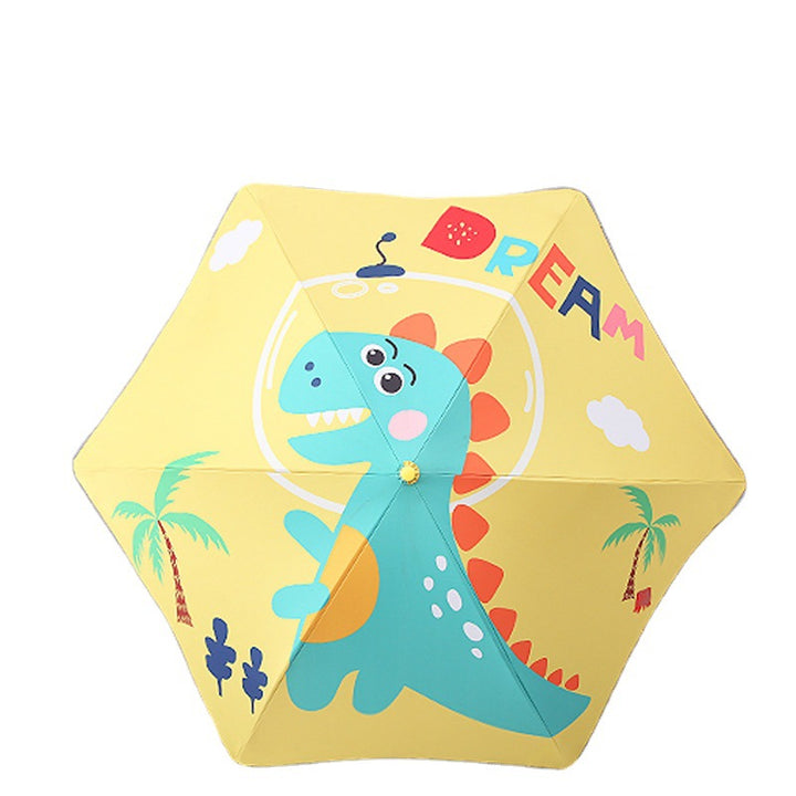 Women's Kids' Umbrella with Dinosaur Design Bowlift