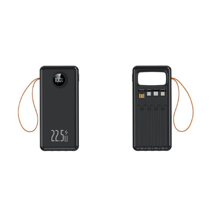 Portable power bank with fast charging function and digital display Bowlift