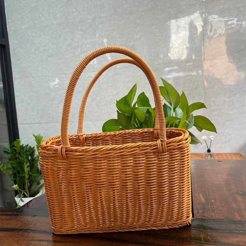 Woven Storage Basket Bowlift