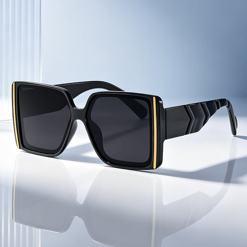 Retro-Inspired Chic Square Sunglasses Bowlift