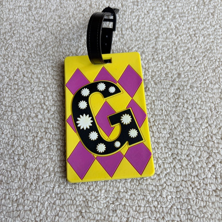 Customized Monogram Luggage Tag Bowlift