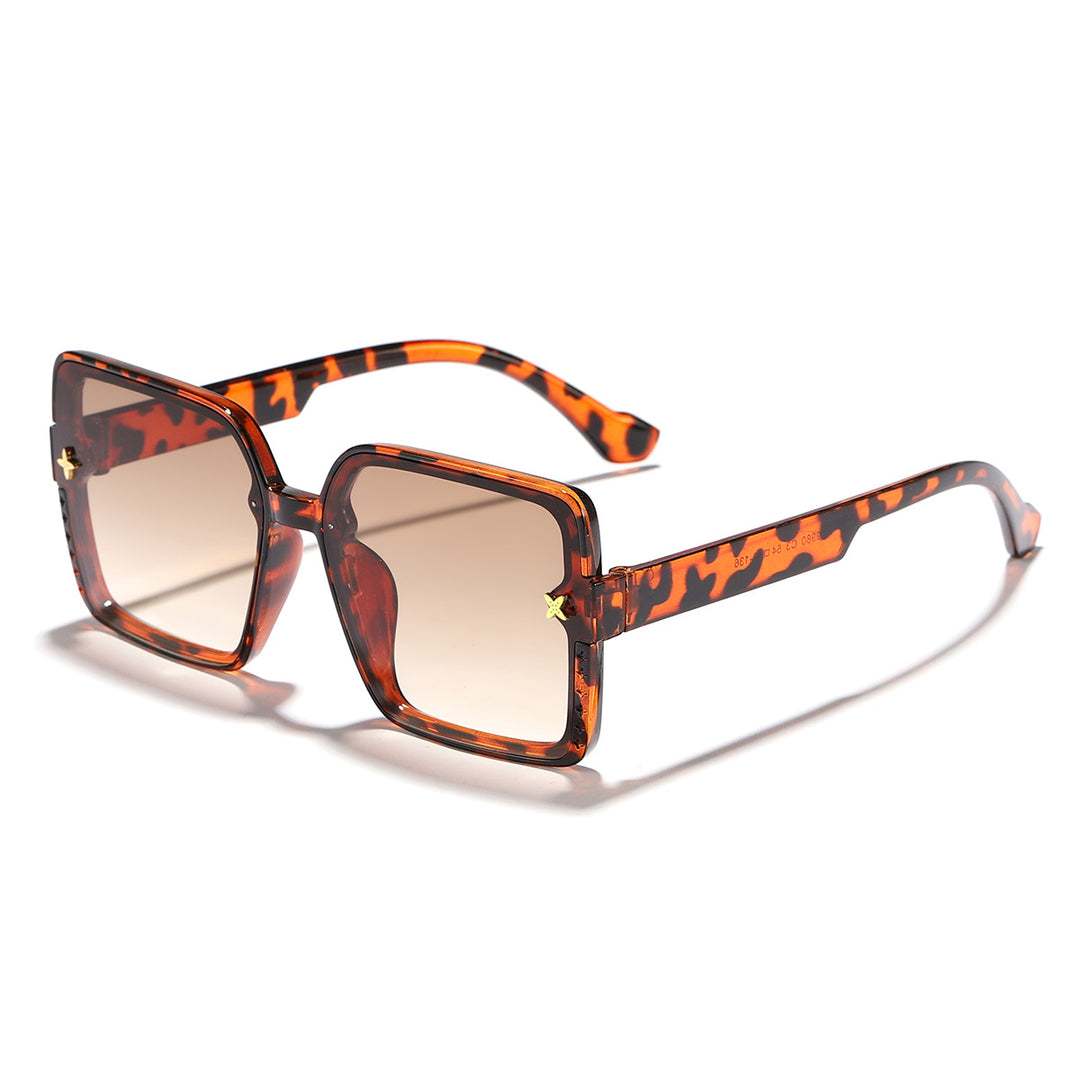 Women's square sunglasses with high-quality frame design and UV protection Bowlift