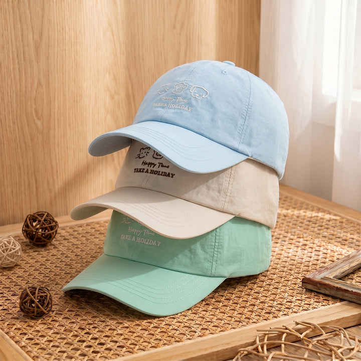Women's Casual Checkered Beanie Bowlift