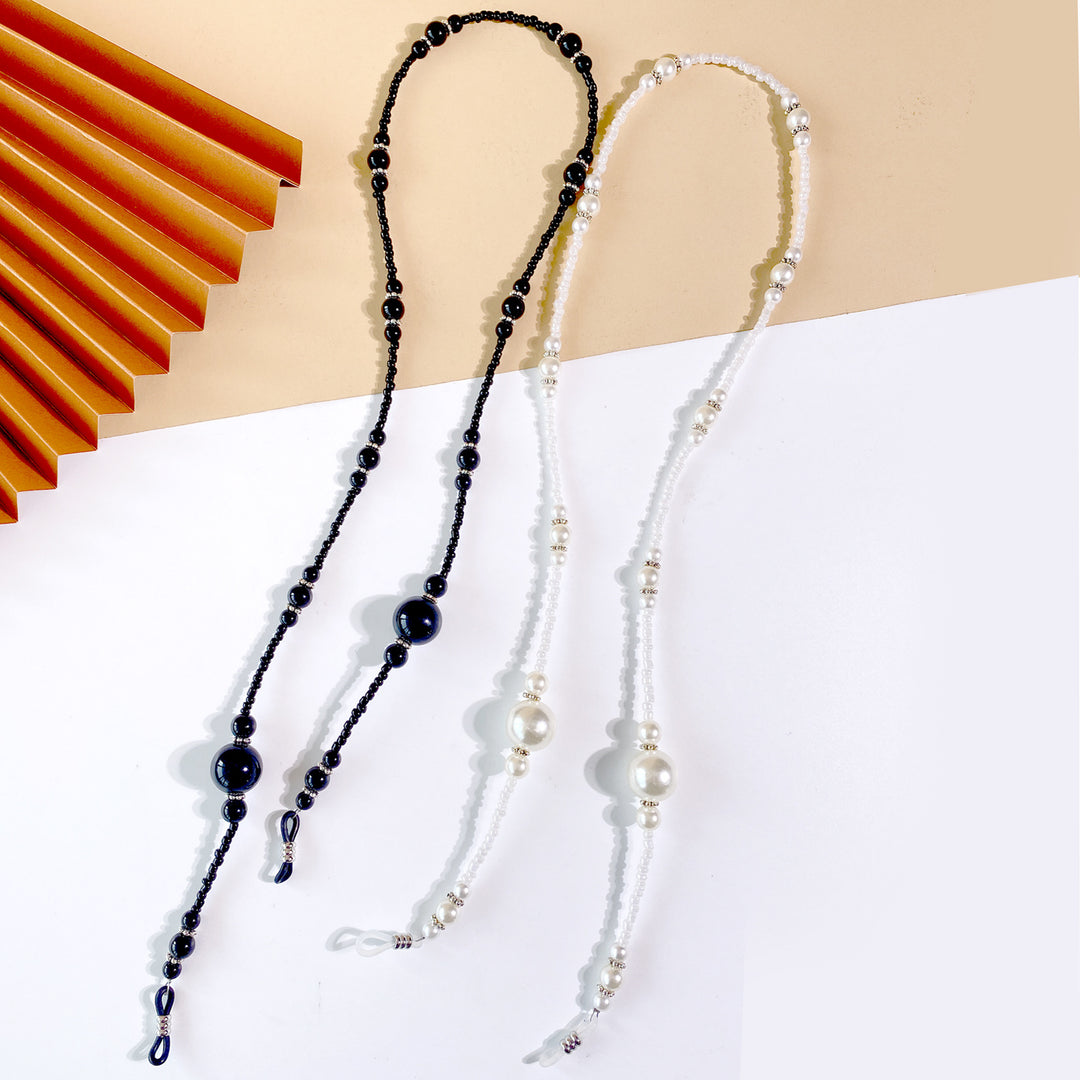 Fashionable Beaded Eyewear Support Bowlift