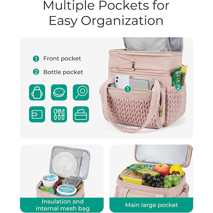 Insulated and Stylish Picnic Bag Bowlift
