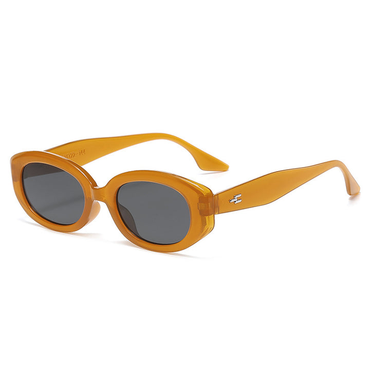 Women's fashionable sunglasses with modern, oval frame Bowlift