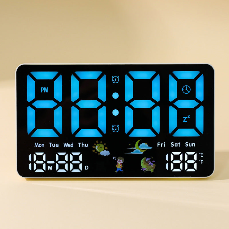Digital table clock Bowlift