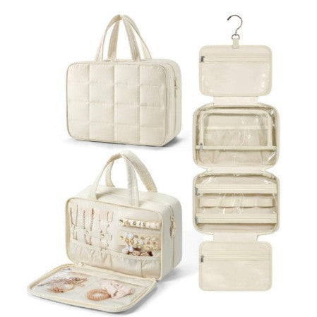 Women's cosmetic bag with organizer pockets Bowlift