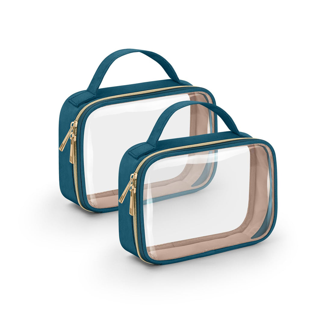 Women transparent cosmetic bags set Bowlift