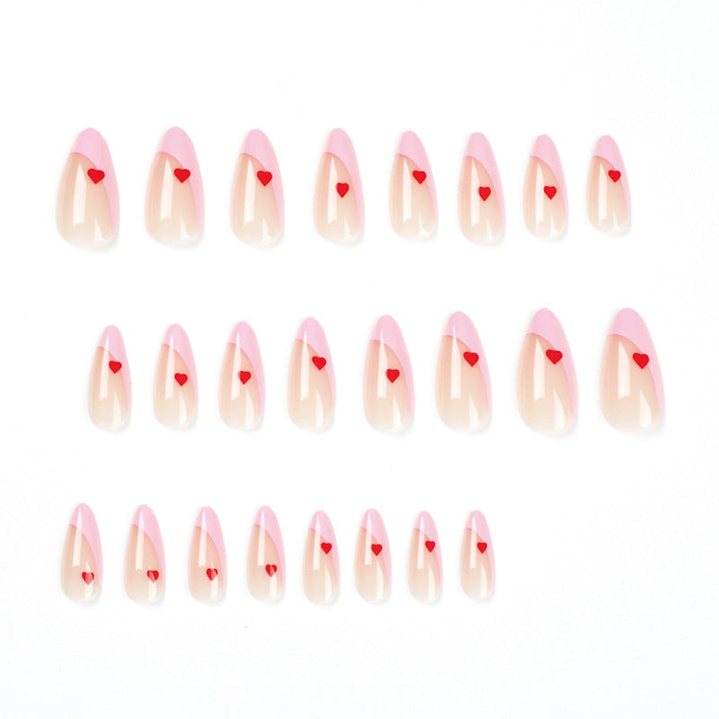 Artistic Nail Designs with Heart Accents Bowlift