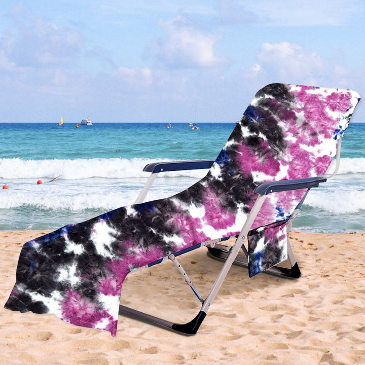 Sporty towel with creative striped pattern Bowlift