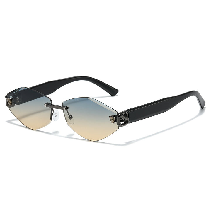 Unique Angular Frame Sunglasses Bowlift