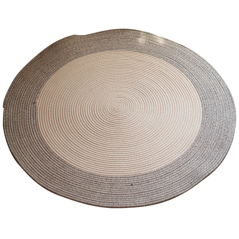 Round woven rug Bowlift