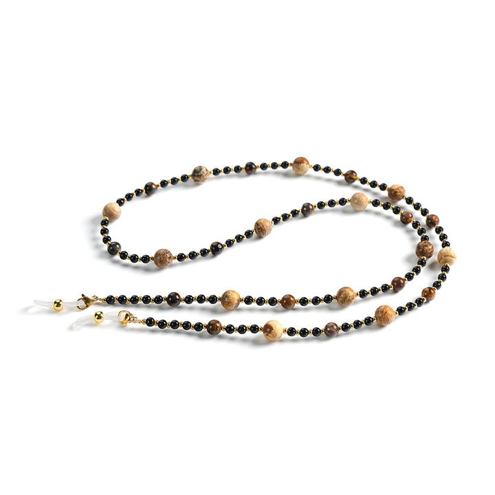 Decorative Beaded Eyewear Chain Bowlift