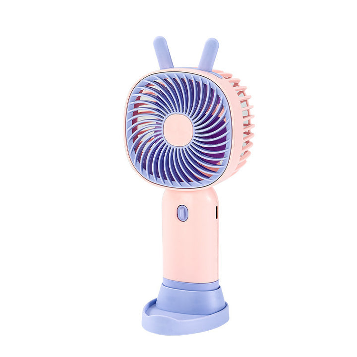 Ladies Portable Pet-Friendly Fan Bowlift