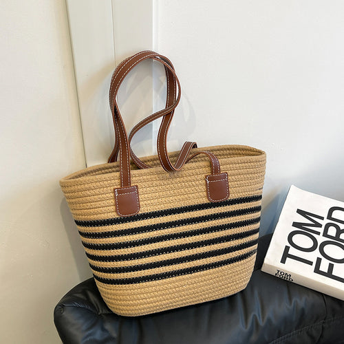 Stylish Woven Beach Tote