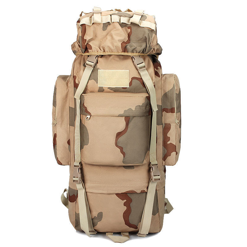 Military-Style Outdoor Adventure Backpack Bowlift