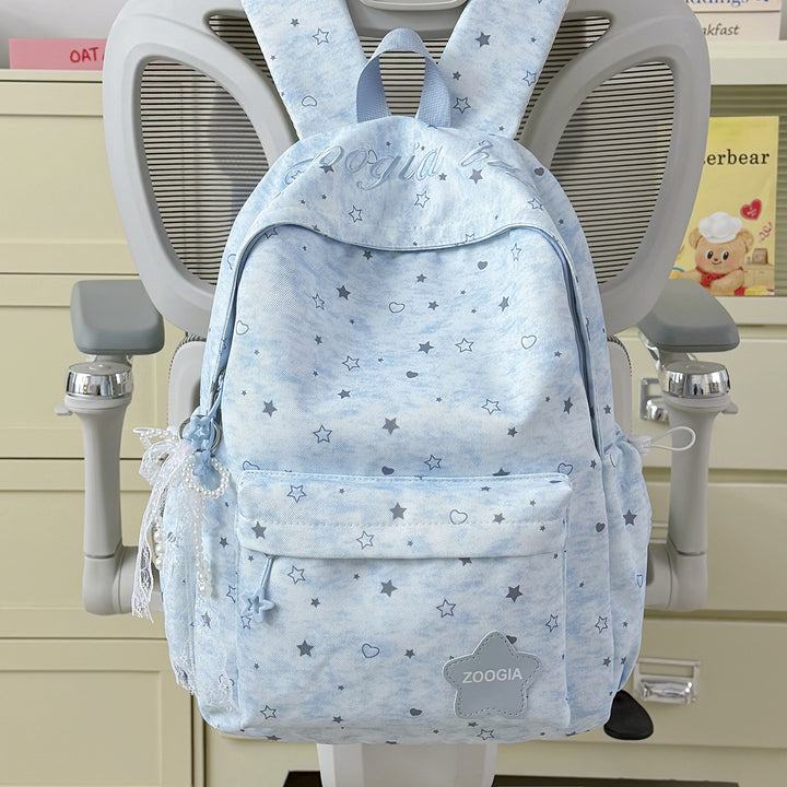 Cute Bunny-Ear Design School Backpack Bowlift