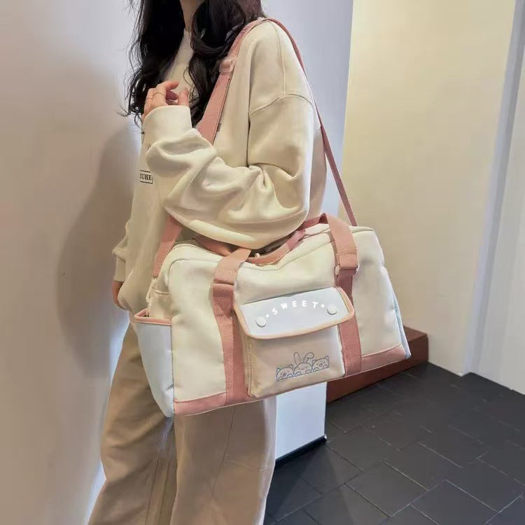 Trendy Multi-Functional Gym Duffle Bag Bowlift