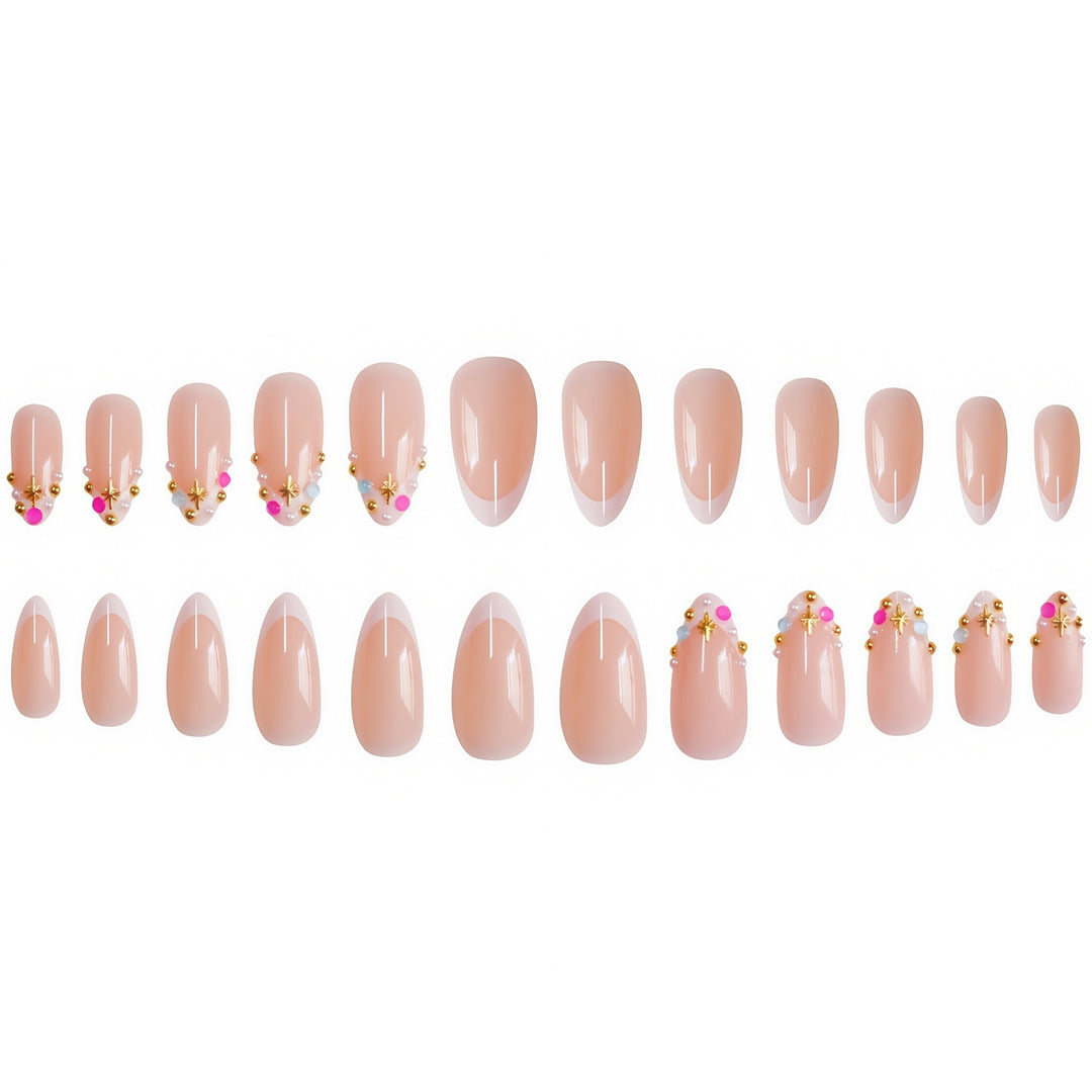 Decorative Adorned Nail Tips Bowlift