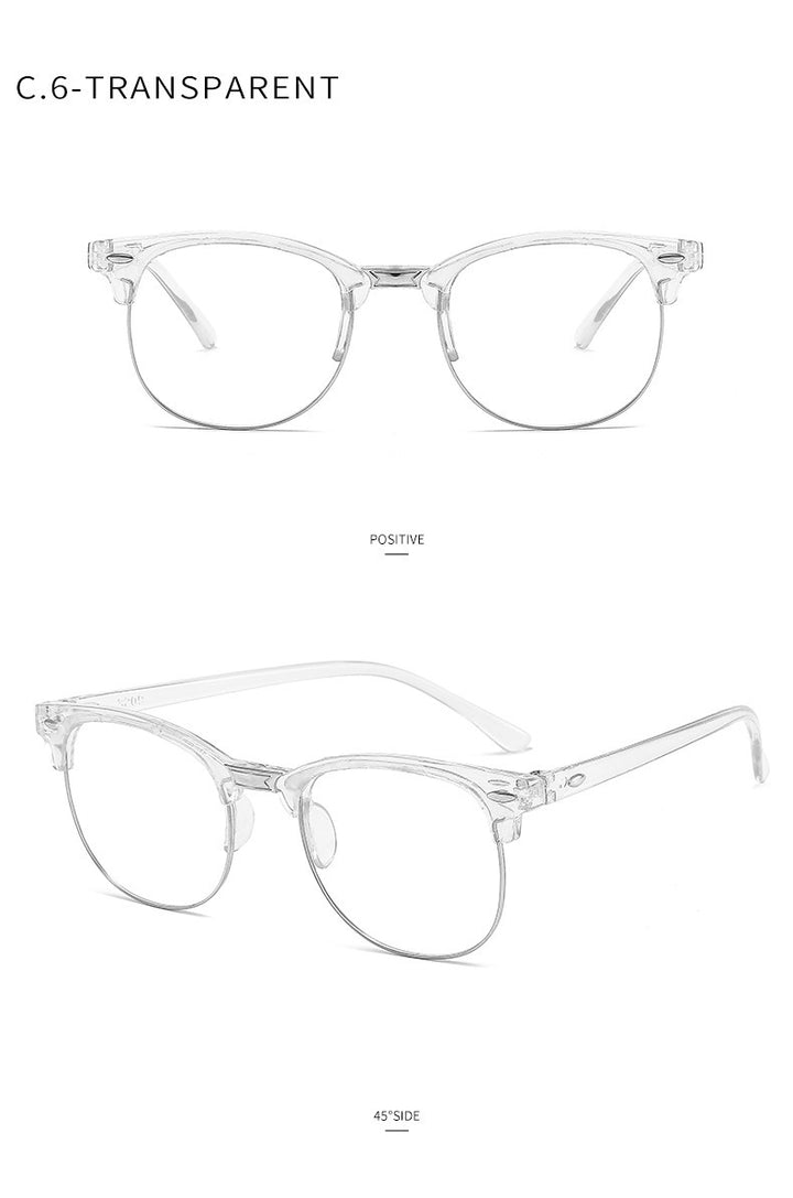 Women's fashionable transparent glasses frame Bowlift
