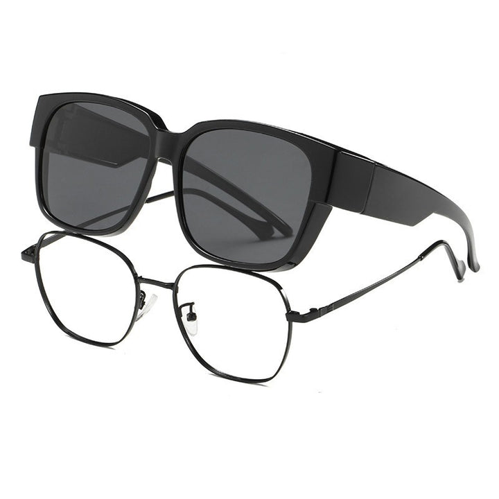 Fashionable Oversized Sunglasses Bowlift