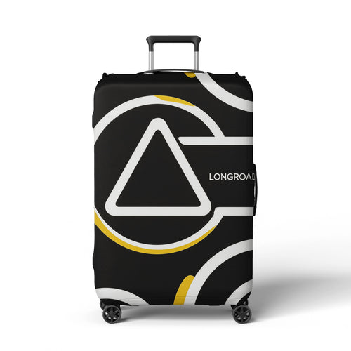Women's suitcase cover with modern graphic design Bowlift