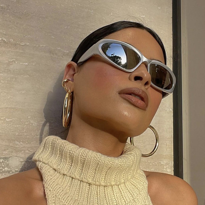 Women’s sporty sunglasses with high-quality UV protection material Bowlift