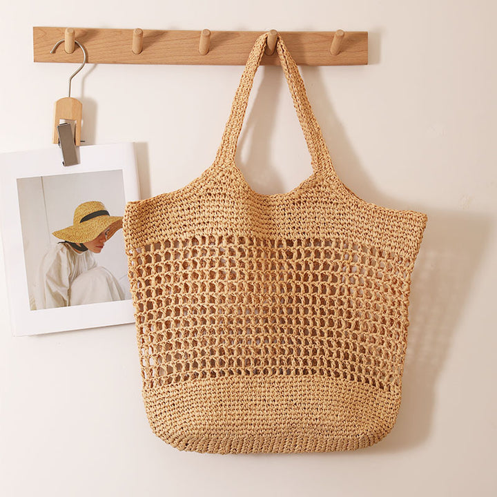 Elegant and Airy Net Beach Bag Bowlift