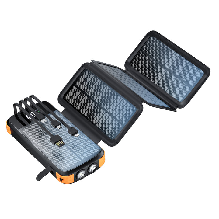 Solar Powerbank with Wireless Charging Function By Bowlift