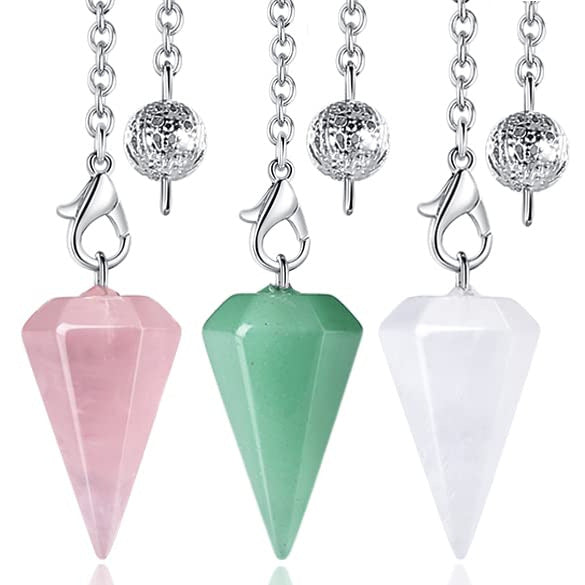 Elegant Crystal Pendulum Necklace Bowlift