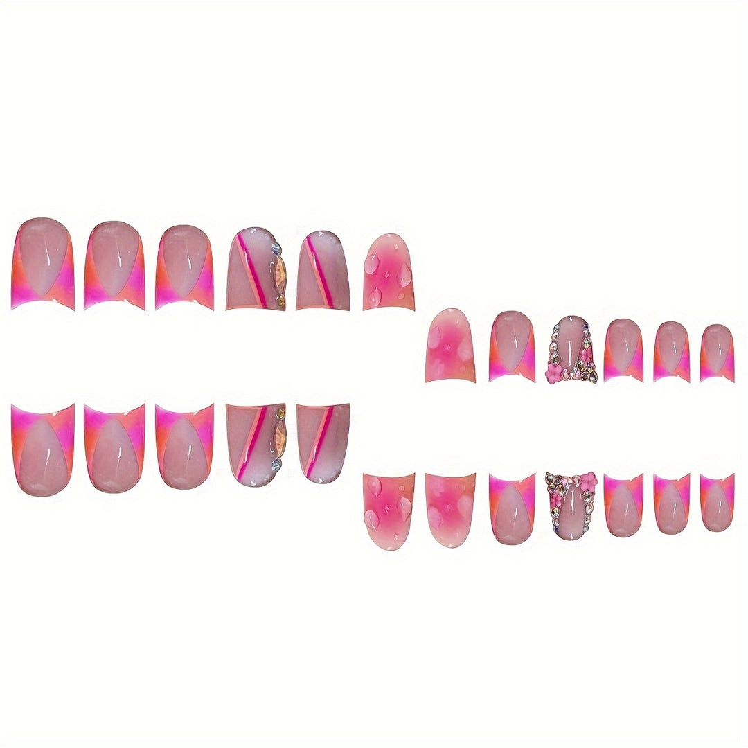 Decorative 3D Nail Art Bowlift