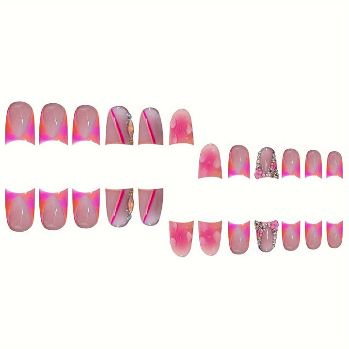 Decorative 3D Nail Art Bowlift