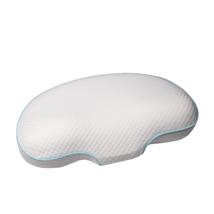 Ergonomic contour pillow for neck and back support Bowlift