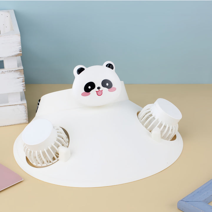 Ladies Toy Fan with Fun Animal Design Bowlift