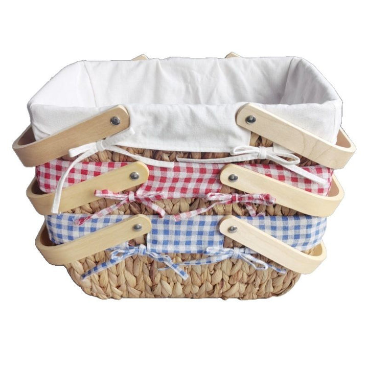 Natural Woven Storage Basket Bowlift